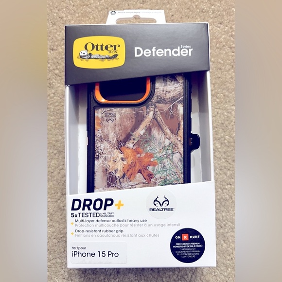 OtterBox Other - NIB OtterBox iPhone 15 Pro Realtree Camo Phone Case